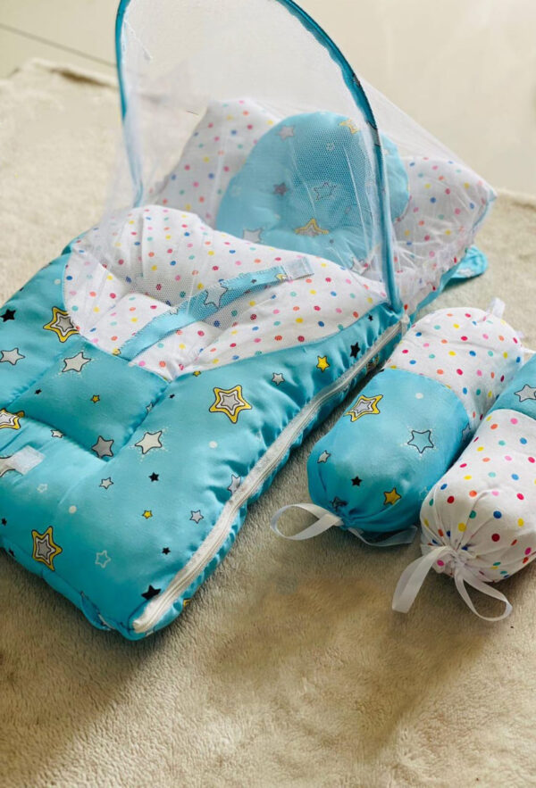 Baby Carry Nest with Full Size Mosquito Net 5 Piece - Image 3