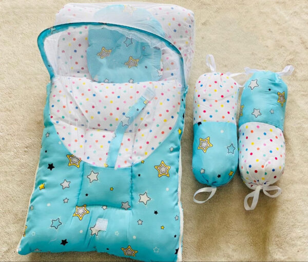 Baby Carry Nest with Full Size Mosquito Net 5 Piece - Image 2