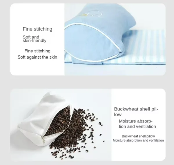 Baby Shaping Head Support Pillow Soft & Safe Side Sleeping Pillow - Image 9