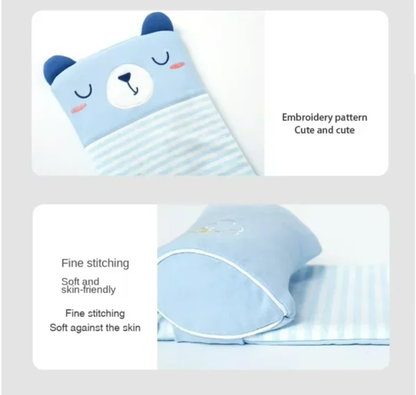 Baby Shaping Head Support Pillow Soft & Safe Side Sleeping Pillow - Image 10