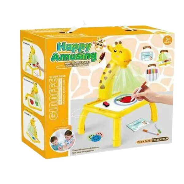 Giraffe Projection Painting Table with Music (Large Size) - Image 10