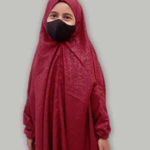 Kids Namaz Chadar with Sleeves Comfortable, Modest, and Easy to Wear